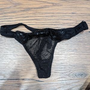 VS sequin panties. S.